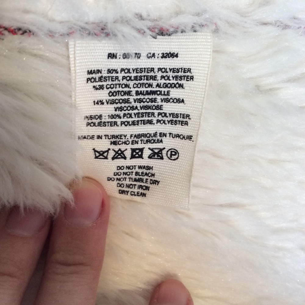 ANTHROPOLOGIE shearling vest Size L - Picture 6 of 6